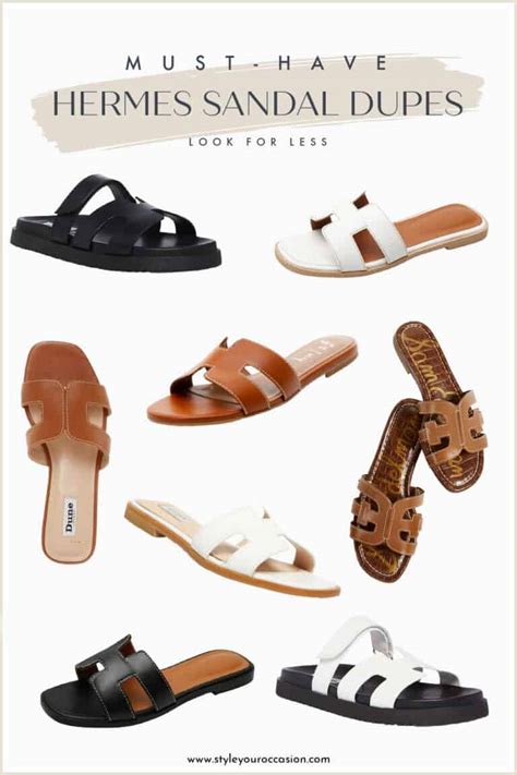 hermes dupe sandals primark.